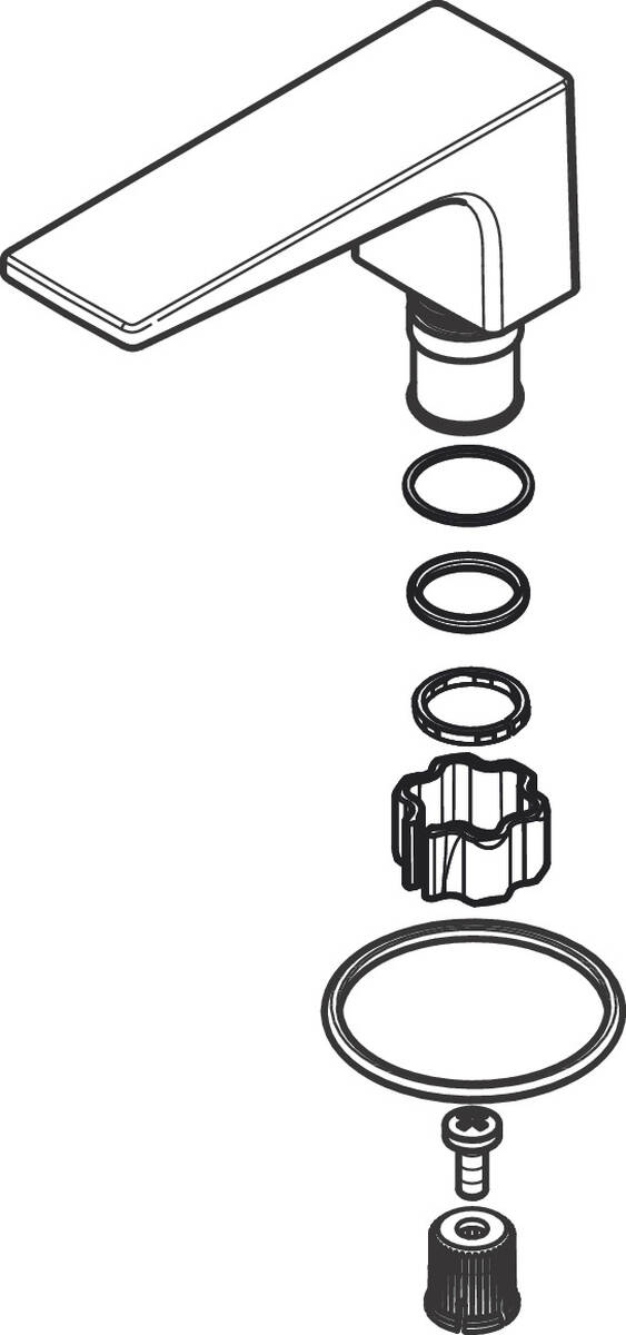 Bild von HANSGROHE Griff Kaltwasserseite #92917670