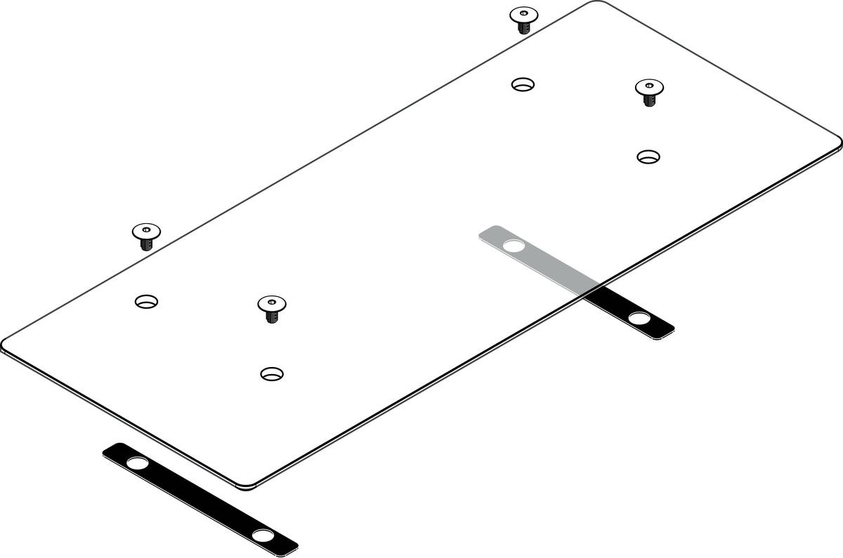 HANSGROHE Glasablage für Badetuchablage #93219000