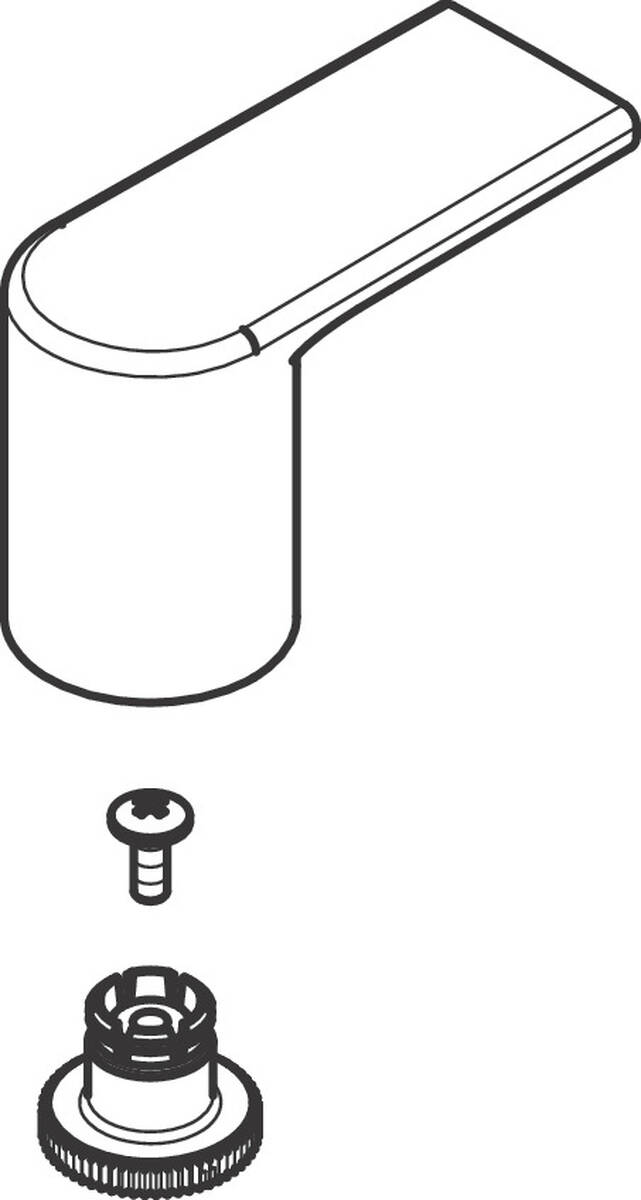 HANSGROHE Griff Kaltwasserseite #93703000 - Chrom