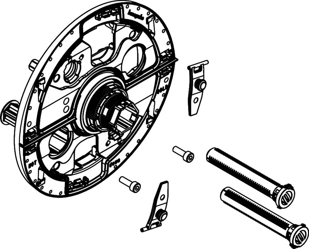 HANSGROHE Trägerrosette #94972000