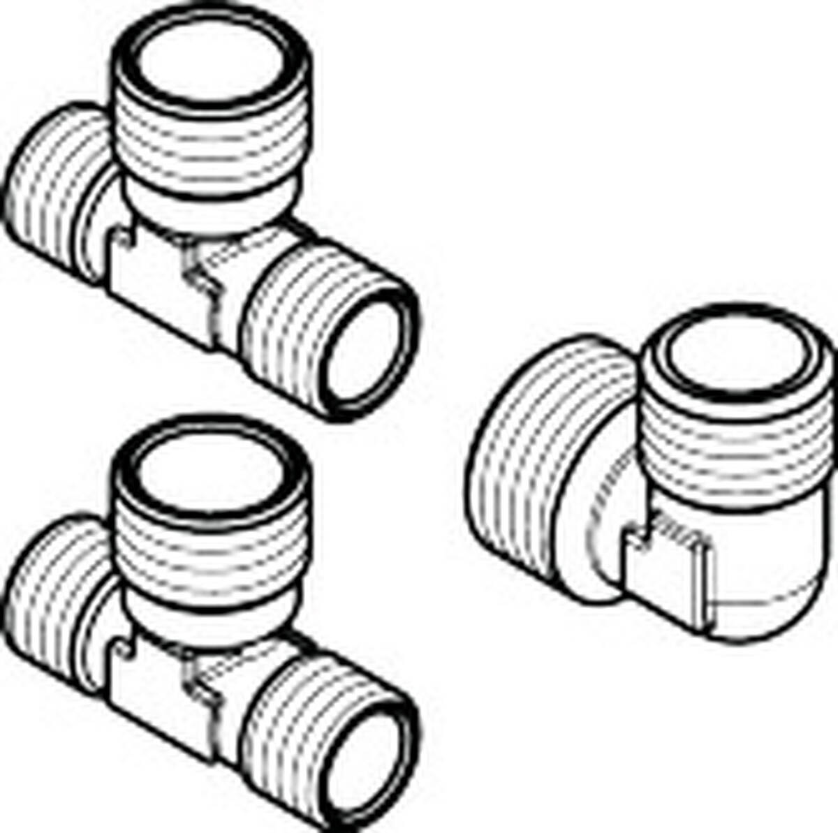 HANSGROHE Anschlußnippel-Set #95142000
