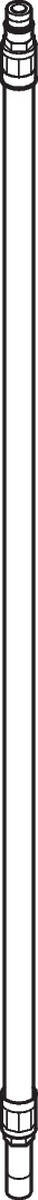 HANSGROHE Anschlussschlauch 600 mm M8x0,75 G3/8 #95050000
