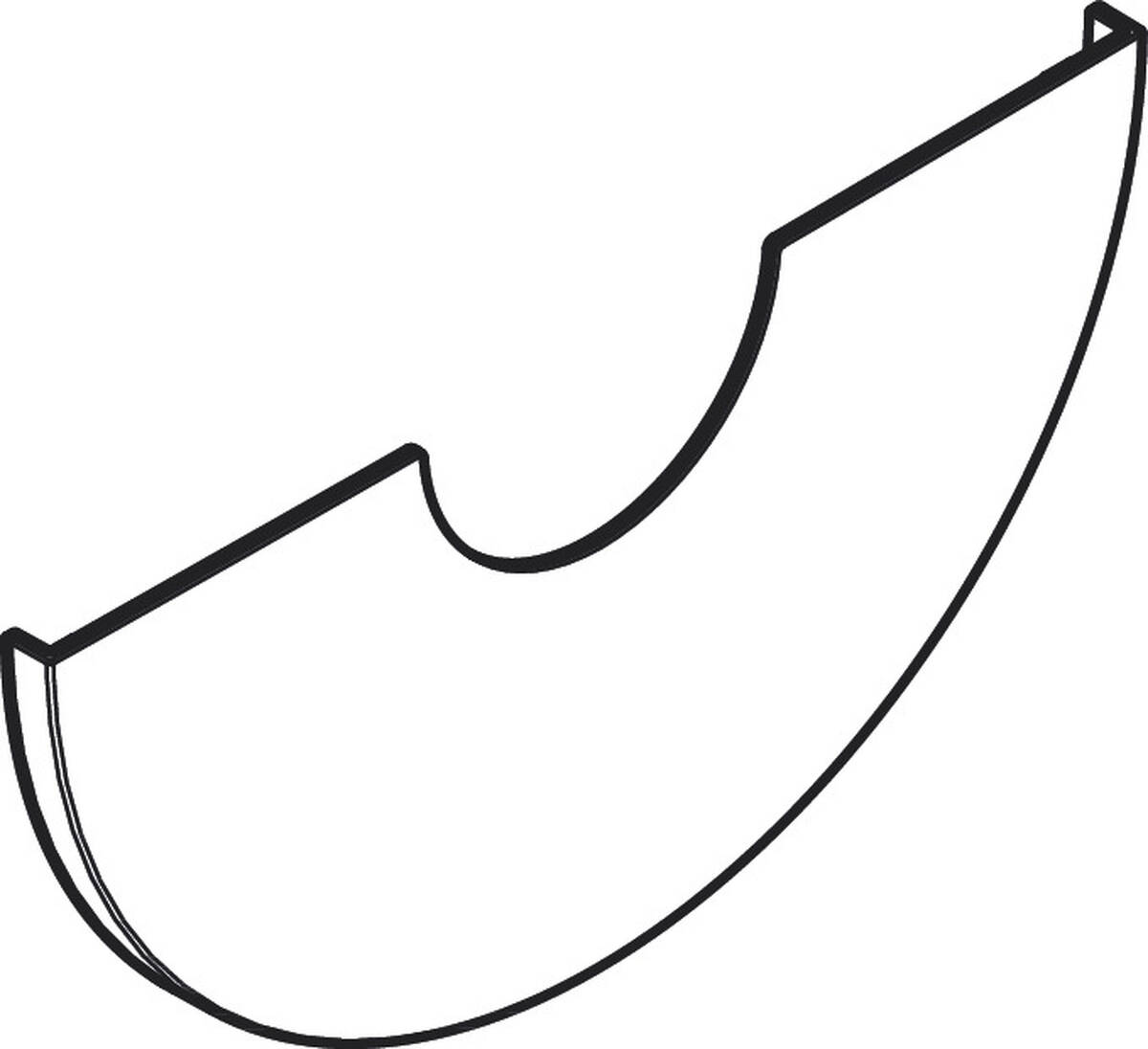 HANSGROHE Blende #94975670 - Mattschwarz