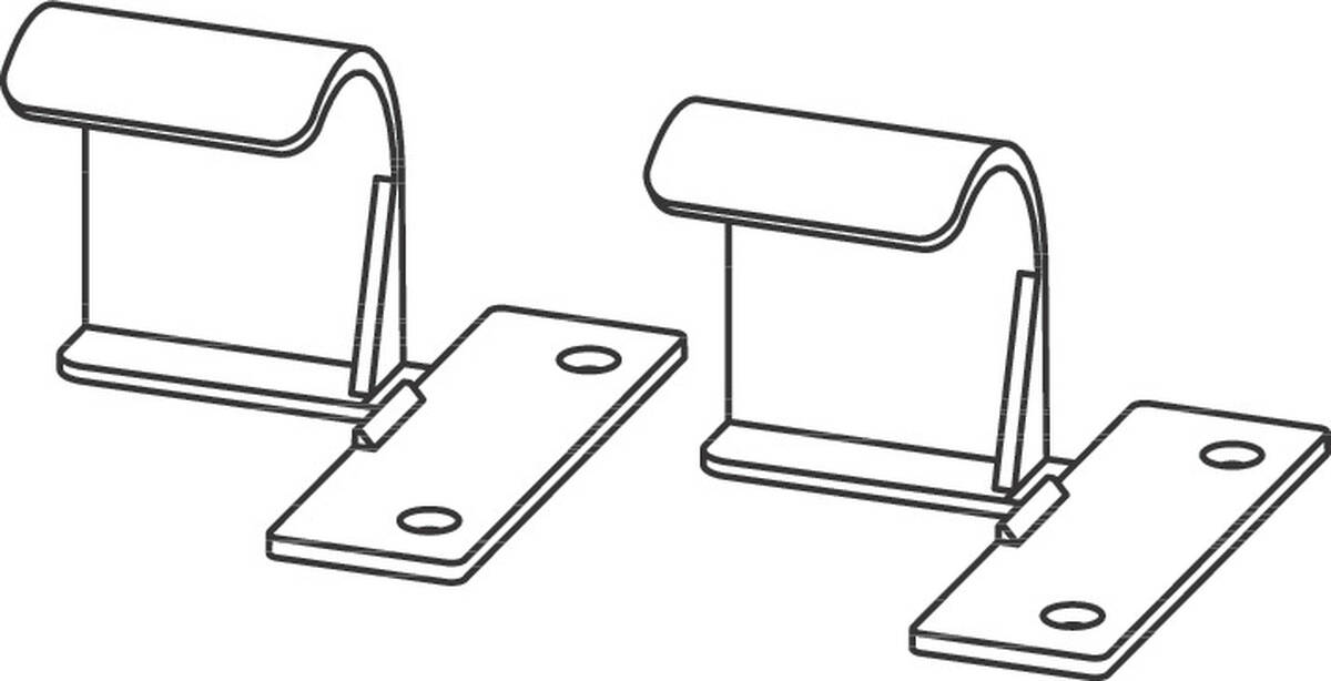 Bild von HANSGROHE Befestigungswinkel #94324000