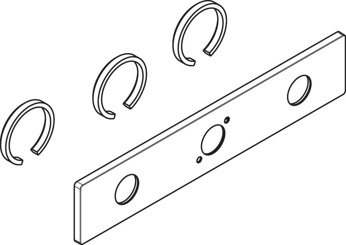 Bild von HANSGROHE Rosette #95197000