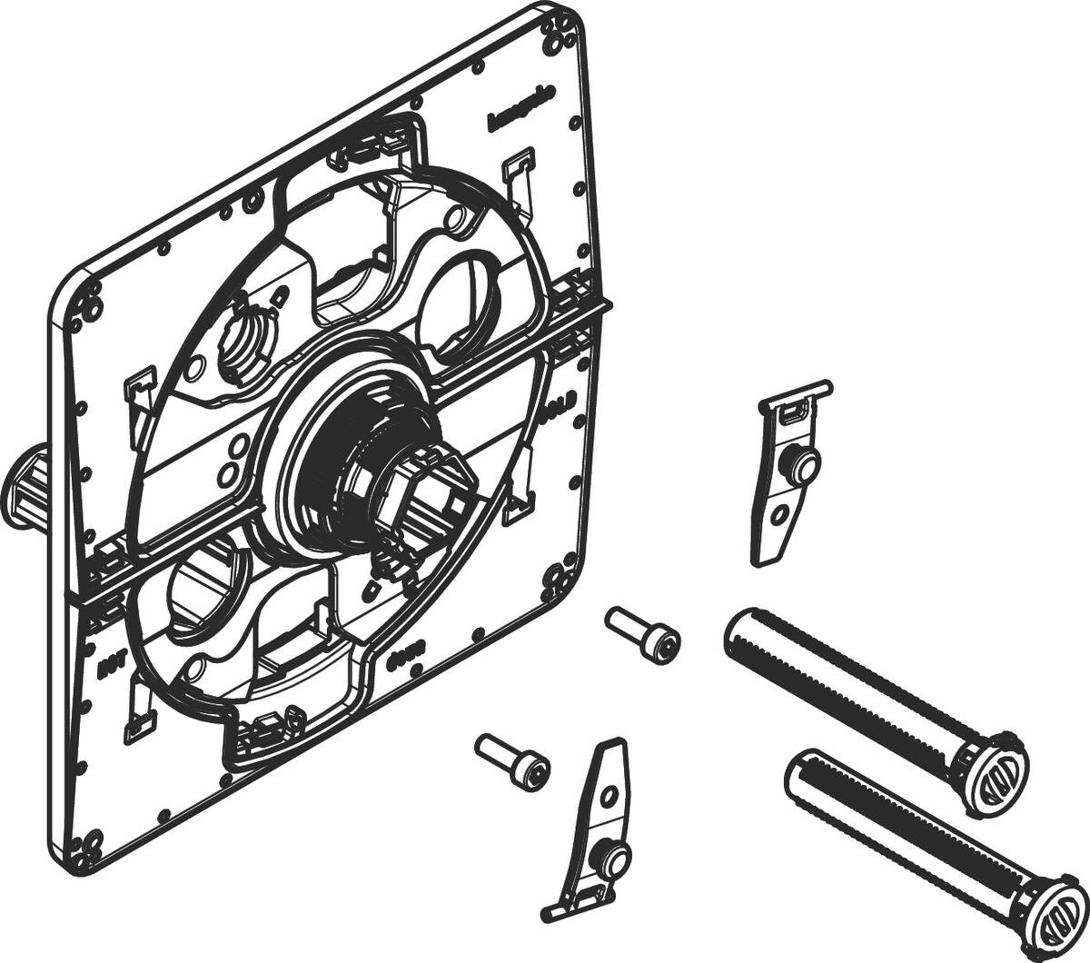 HANSGROHE Trägerrosette #94971000