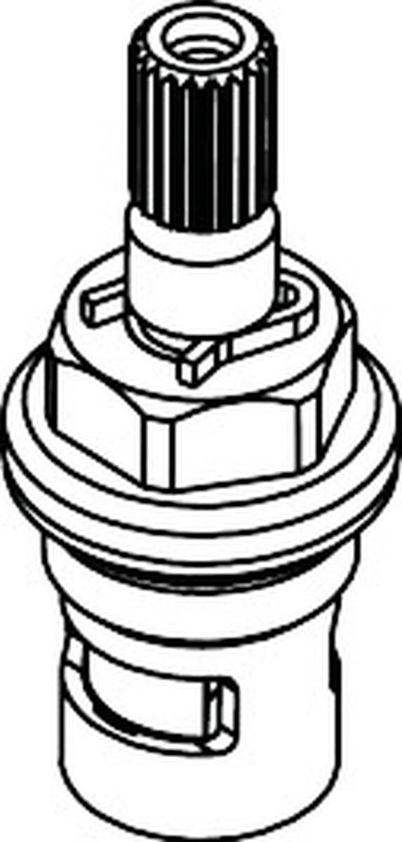 Bild von HANSGROHE Absperreinheit rechts schließend #98817000