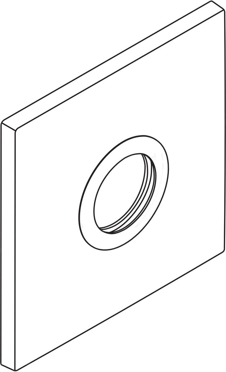 Bild von HANSGROHE Rosette #96750000