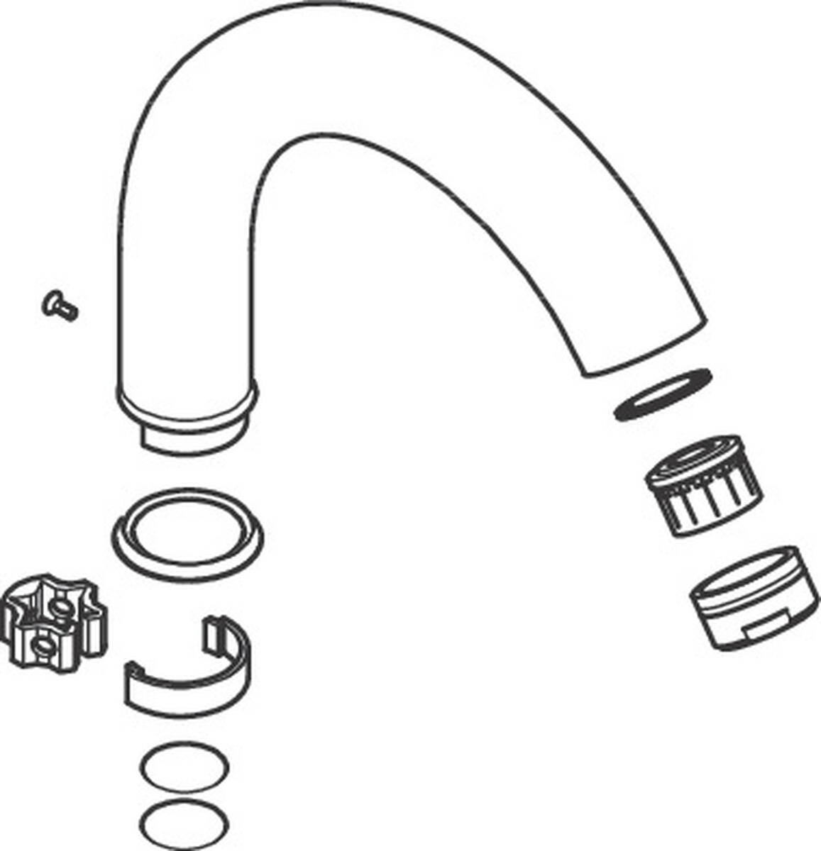 HANSGROHE Auslauf kpl. #96051000 - Chrom