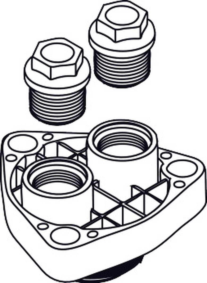 HANSGROHE Spülblock kpl. #96459000