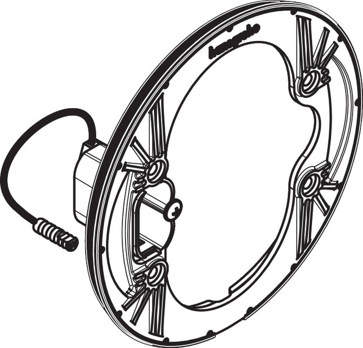 HANSGROHE Rosettenträger #96538000