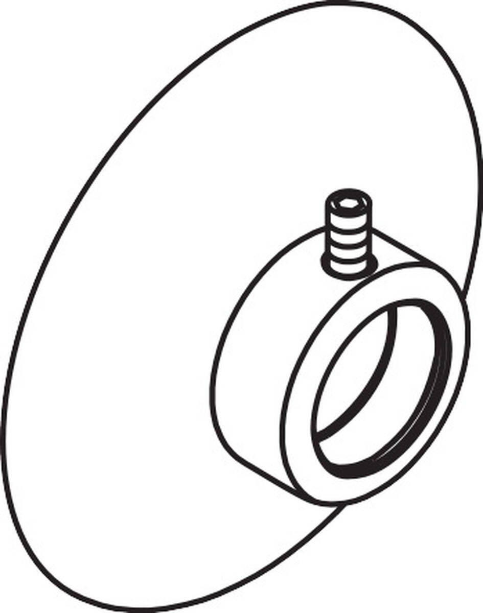 HANSGROHE Wandflansch #96745000 - Chrom