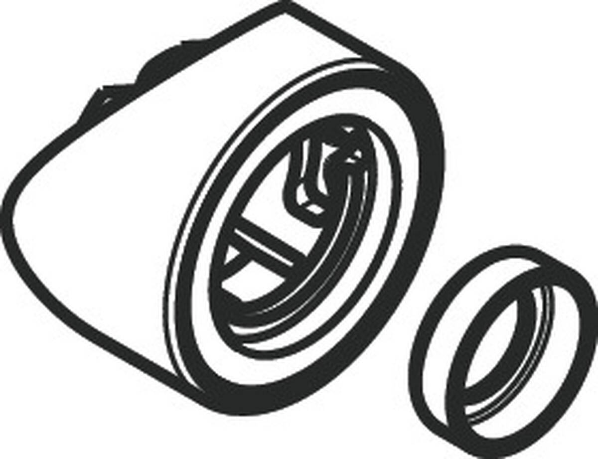HANSGROHE Adapter für Seitenbrause #97861000 - Chrom