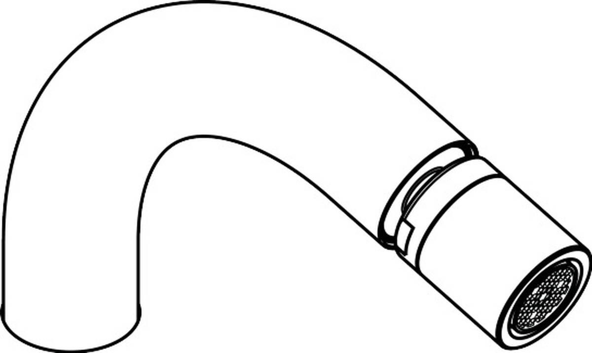 HANSGROHE Auslauf kpl. #97364000 - Chrom