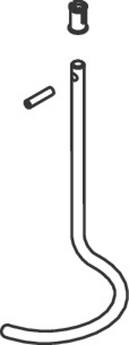 HANSGROHE Schlauchhaken #98562000 - Chrom