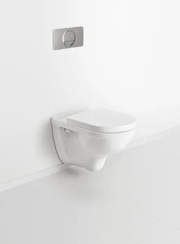 Bild von VILLEROY BOCH O.novo Tiefspül-WC, wandhängend, Weiß Alpin #56601001
