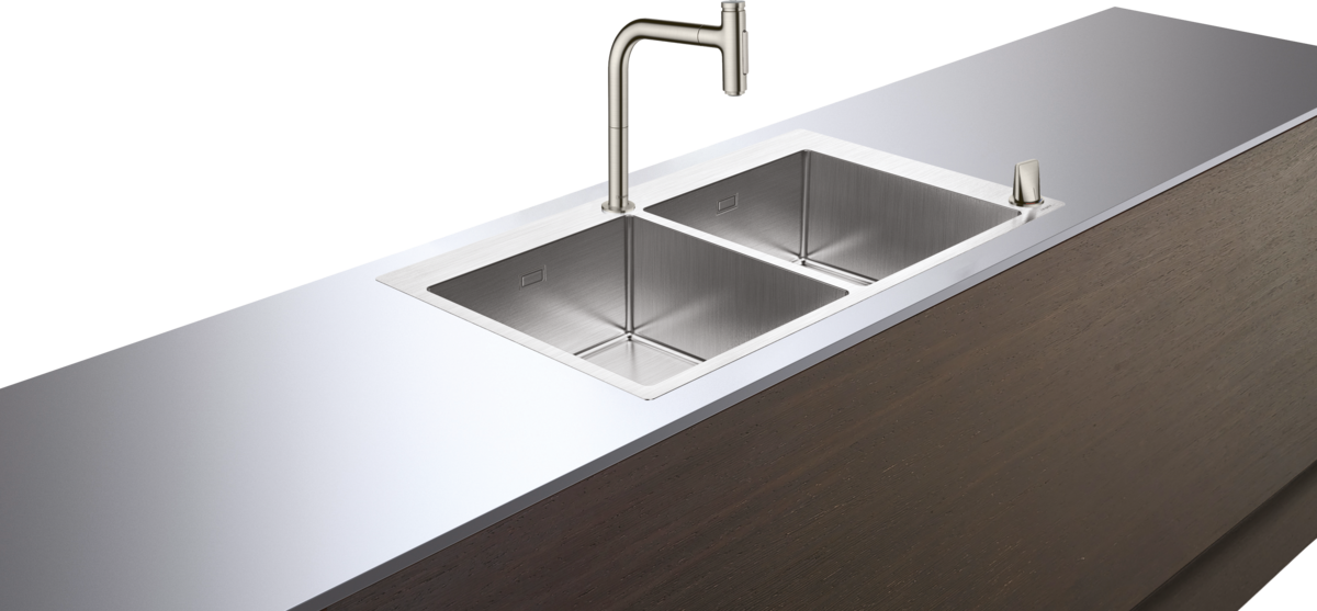 HANSGROHE C71 C71-F765-10 Spülencombi 370/370 Select #43203800