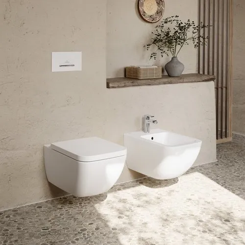 Obrázek VILLEROY BOCH WC sedátko Venticello, s mechanismem měkkého zavírání, s odnímatelným sedátkem (QuickRelease), White Alpine #8M22S101