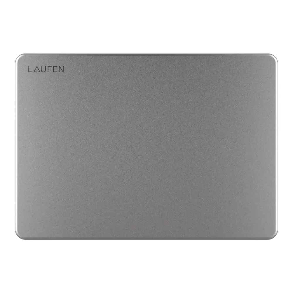 LAUFEN INEO Abdeckplatte INEO E-AW110 207 x 143 x 11 mm #H9751109280001 - 928 - Edelstahl gebürstet