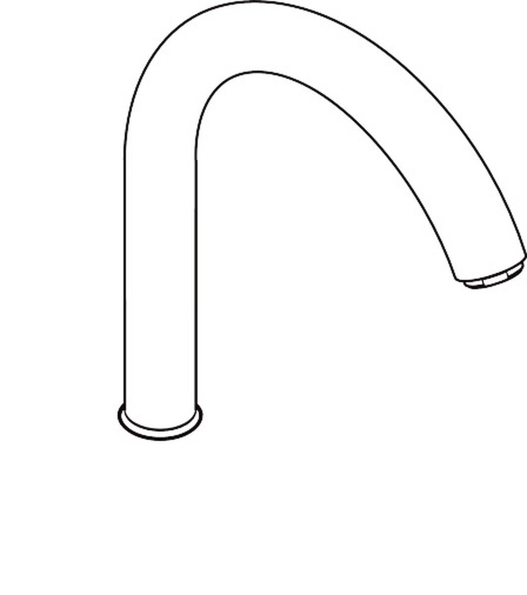 HANSGROHE Auslauf kpl. #92830800 - Edelstahl Optic