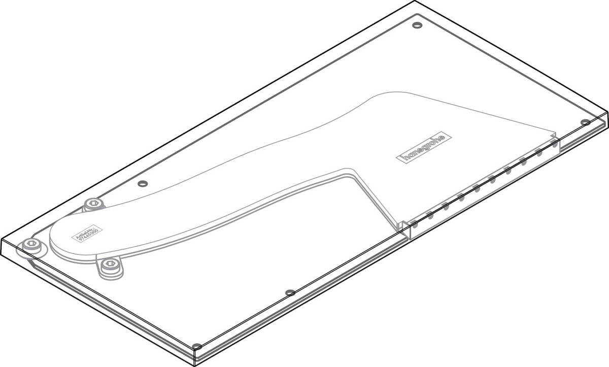 HANSGROHE Auslauf kpl. #98652000 - Chrom