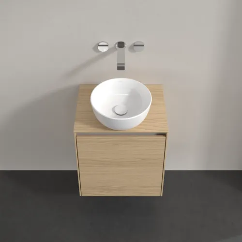 Bild von VILLEROY BOCH Collaro Waschbeckenunterschrank, 1 Tür, 500 x 548 x 380 mm, Nordic Oak / Nordic Oak #C14900VJ