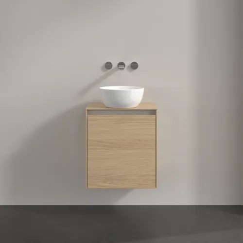 Bild von VILLEROY BOCH Collaro Waschbeckenunterschrank, 1 Tür, 500 x 548 x 380 mm, Nordic Oak / Nordic Oak #C14900VJ