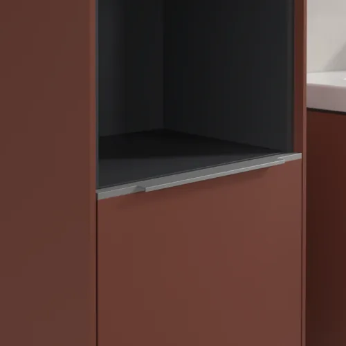 Bild von VILLEROY BOCH Subway 3.0 Hochschrank, 2 Türen, 400 x 1710 x 362 mm, Wine Red / Wine Red #C58800AH