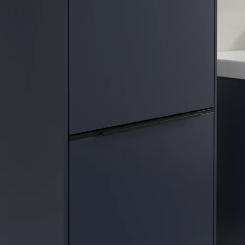 Bild von VILLEROY BOCH Subway 3.0 Hochschrank, 2 Türen, 400 x 1710 x 362 mm, Marine Blue / Marine Blue #C58601VQ