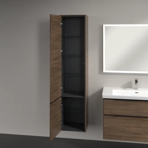 Bild von VILLEROY BOCH Subway 3.0 Hochschrank, 2 Türen, 400 x 1710 x 362 mm, Arizona Oak / Arizona Oak #C58601VH