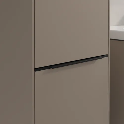 Bild von VILLEROY BOCH Subway 3.0 Hochschrank, 2 Türen, 400 x 1710 x 362 mm, Taupe / Taupe #C58601VM