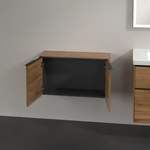 Bild von VILLEROY BOCH Subway 3.0 Sideboard, 2 Türen, 728 x 423 x 256 mm, Kansas Oak / Kansas Oak #C60001RH