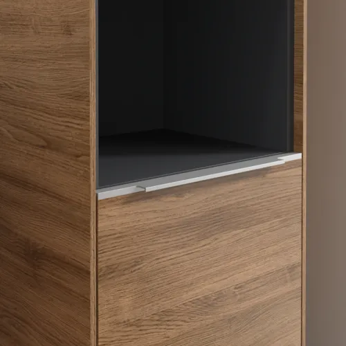 Bild von VILLEROY BOCH Subway 3.0 Hochschrank, 2 Türen, 400 x 1710 x 362 mm, Kansas Oak / Kansas Oak #C58900RH