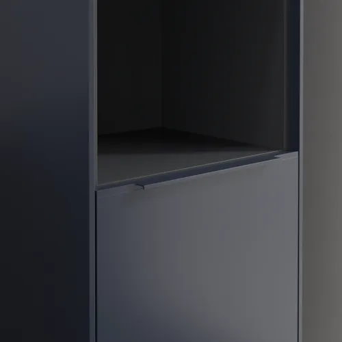 Bild von VILLEROY BOCH Subway 3.0 Hochschrank, 2 Türen, 400 x 1710 x 362 mm, Marine Blue / Marine Blue #C58902VQ