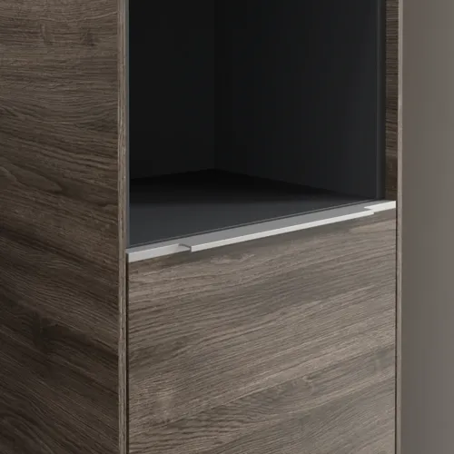 Bild von VILLEROY BOCH Subway 3.0 Hochschrank, 2 Türen, 400 x 1710 x 362 mm, Stone Oak / Stone Oak #C58900RK