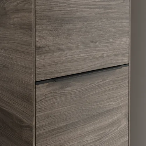 Bild von VILLEROY BOCH Subway 3.0 Hochschrank, 1 Tür, 1 Wäscheklappe, 450 x 1710 x 362 mm, Stone Oak / Stone Oak #C59301RK