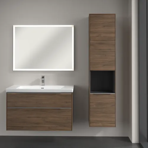 Bild von VILLEROY BOCH Subway 3.0 Hochschrank, 2 Türen, 400 x 1710 x 362 mm, Arizona Oak / Arizona Oak #C58900VH