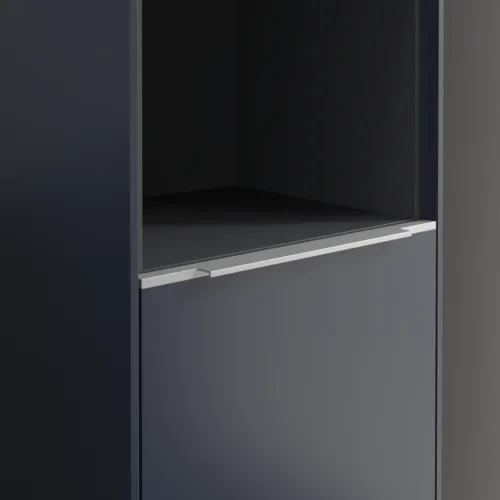 Bild von VILLEROY BOCH Subway 3.0 Hochschrank, 2 Türen, 400 x 1710 x 362 mm, Marine Blue / Marine Blue #C58900VQ
