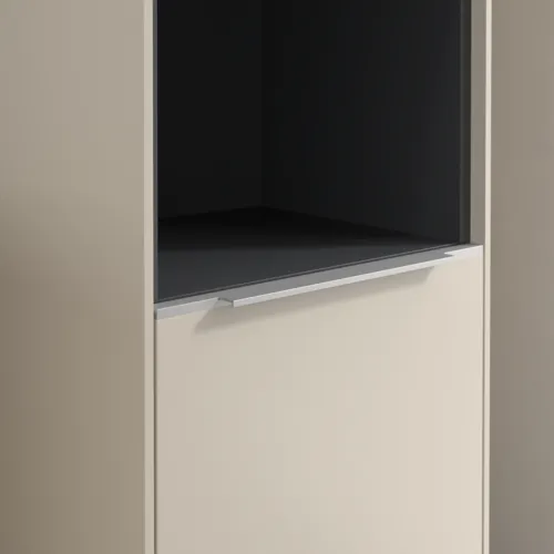 Bild von VILLEROY BOCH Subway 3.0 Hochschrank, 2 Türen, 400 x 1710 x 362 mm, Cashmere Grey / Cashmere Grey #C58900VN