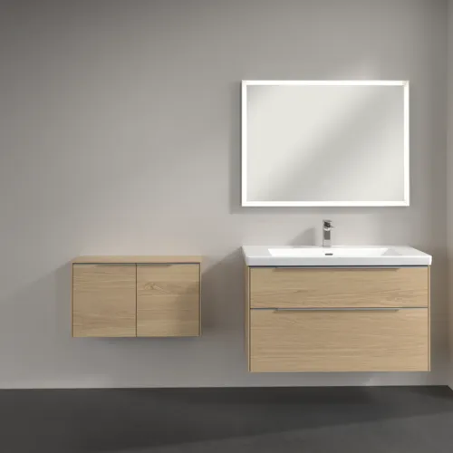 Bild von VILLEROY BOCH Subway 3.0 Sideboard, 2 Türen, 728 x 423 x 256 mm, Nordic Oak / Nordic Oak #C60000VJ