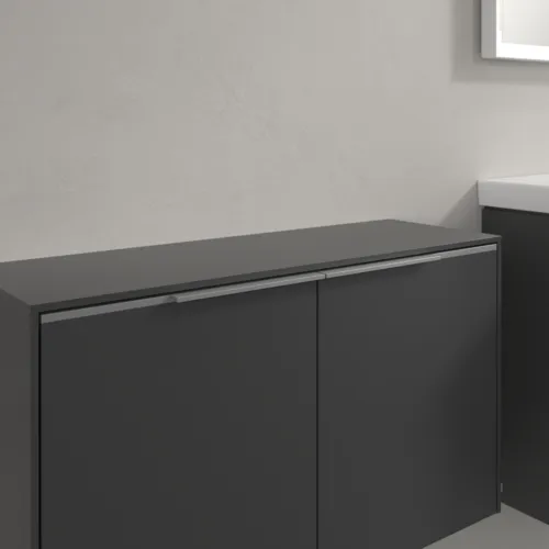 Bild von VILLEROY BOCH Subway 3.0 Sideboard, 2 Türen, 728 x 423 x 256 mm, Graphite / Graphite #C60000VR
