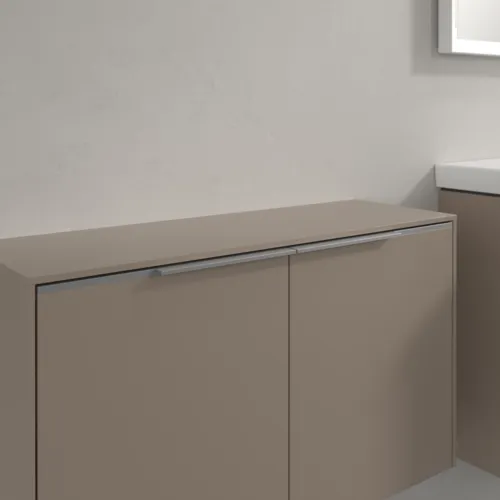 Bild von VILLEROY BOCH Subway 3.0 Sideboard, 2 Türen, 728 x 423 x 256 mm, Taupe / Taupe #C60000VM
