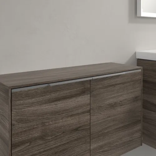 Bild von VILLEROY BOCH Subway 3.0 Sideboard, 2 Türen, 728 x 423 x 256 mm, Stone Oak / Stone Oak #C60000RK