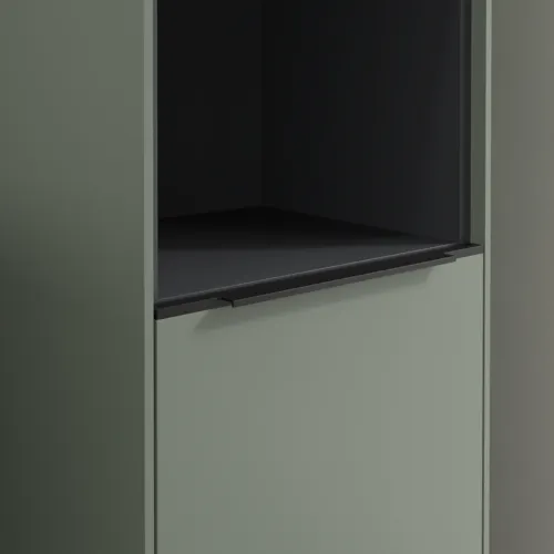 Bild von VILLEROY BOCH Subway 3.0 Hochschrank, 2 Türen, 400 x 1710 x 362 mm, Soft Green / Soft Green #C58901AF