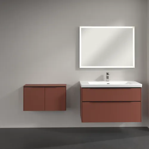 Bild von VILLEROY BOCH Subway 3.0 Sideboard, 2 Türen, 728 x 423 x 256 mm, Wine Red / Wine Red #C60001AH