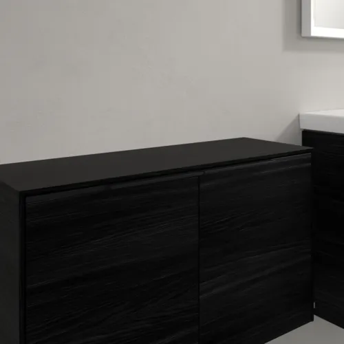 Bild von VILLEROY BOCH Subway 3.0 Sideboard, 2 Türen, 728 x 423 x 256 mm, Black Oak / Black Oak #C60001AB