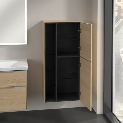 VILLEROY BOCH Subway 3.0 Mittelschrank, 2 Türen, 574 x 1200 x 362 mm, Nordic Oak / Nordic Oak #C59900VJ, Bild 5