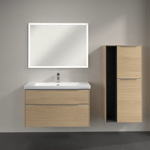 VILLEROY BOCH Subway 3.0 Mittelschrank, 2 Türen, 574 x 1200 x 362 mm, Nordic Oak / Nordic Oak #C59900VJ, Bild 4
