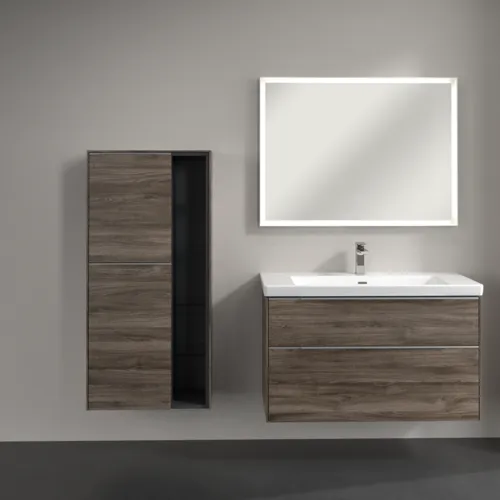 Bild von VILLEROY BOCH Subway 3.0 Mittelschrank, 2 Türen, 574 x 1200 x 362 mm, Stone Oak / Stone Oak #C59800RK