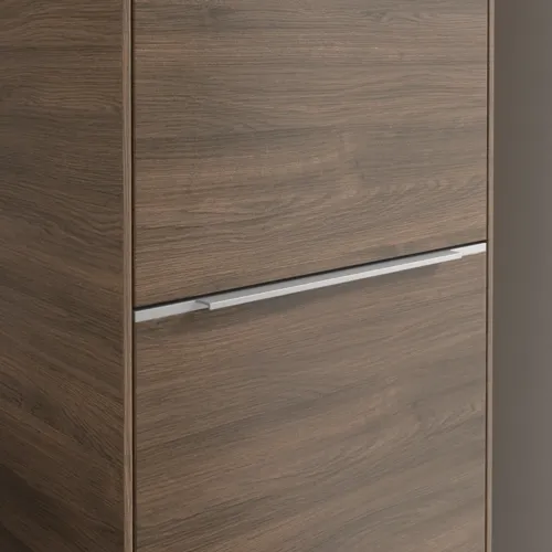 Bild von VILLEROY BOCH Subway 3.0 Hochschrank, 1 Tür, 1 Wäscheklappe, 450 x 1710 x 362 mm, Arizona Oak / Arizona Oak #C59300VH
